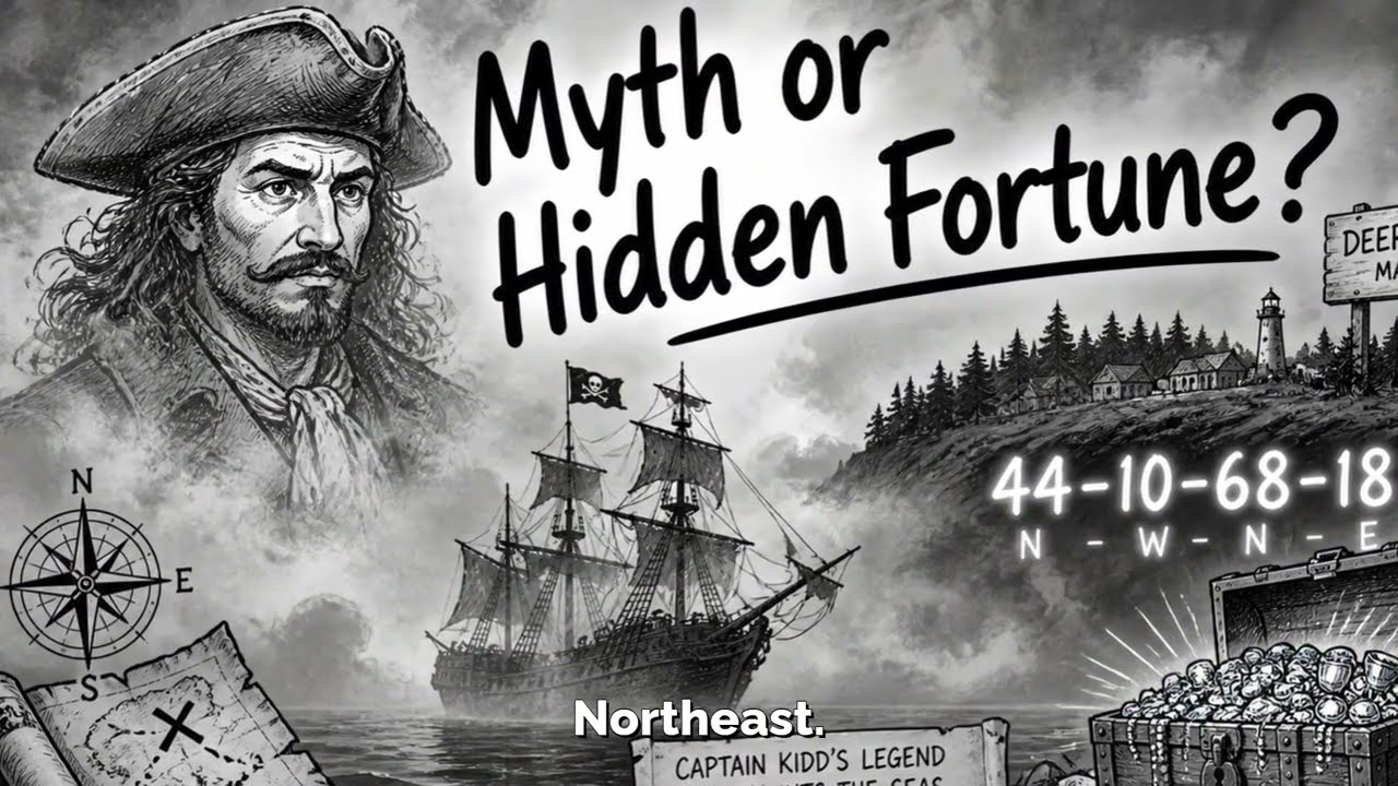 Captain Kidd&rsquo;s Deadly Secret Code to Lost Treasure #CaptainKidd #ancienthistory #historicalfacts