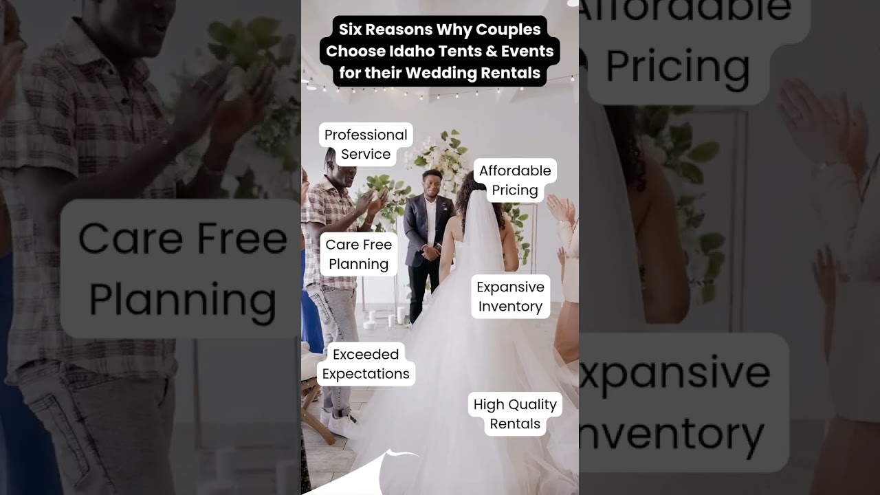 Idaho Tents & Events Wedding Rentals