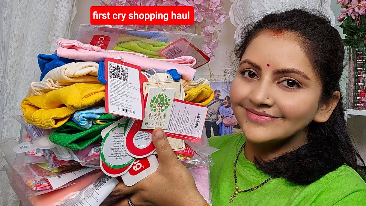 first cry shopping haul | shopping for my new born baby boy
