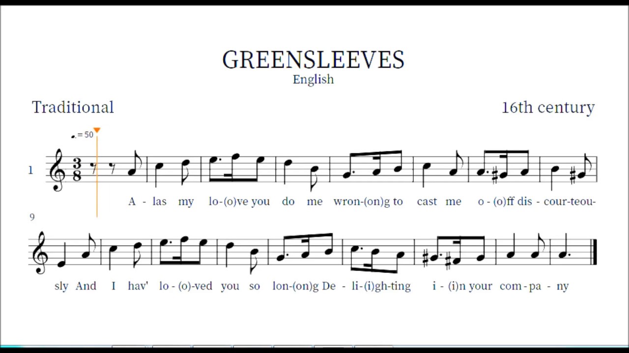 GREENSLEEVES : guitare + contrebasse