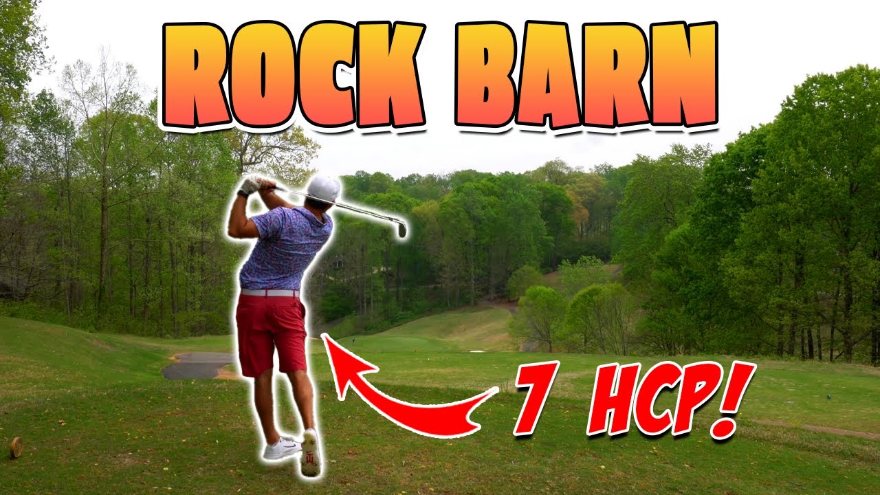 EVERY SHOT of a 7 handicap golfer at Rock Barn Golf Club