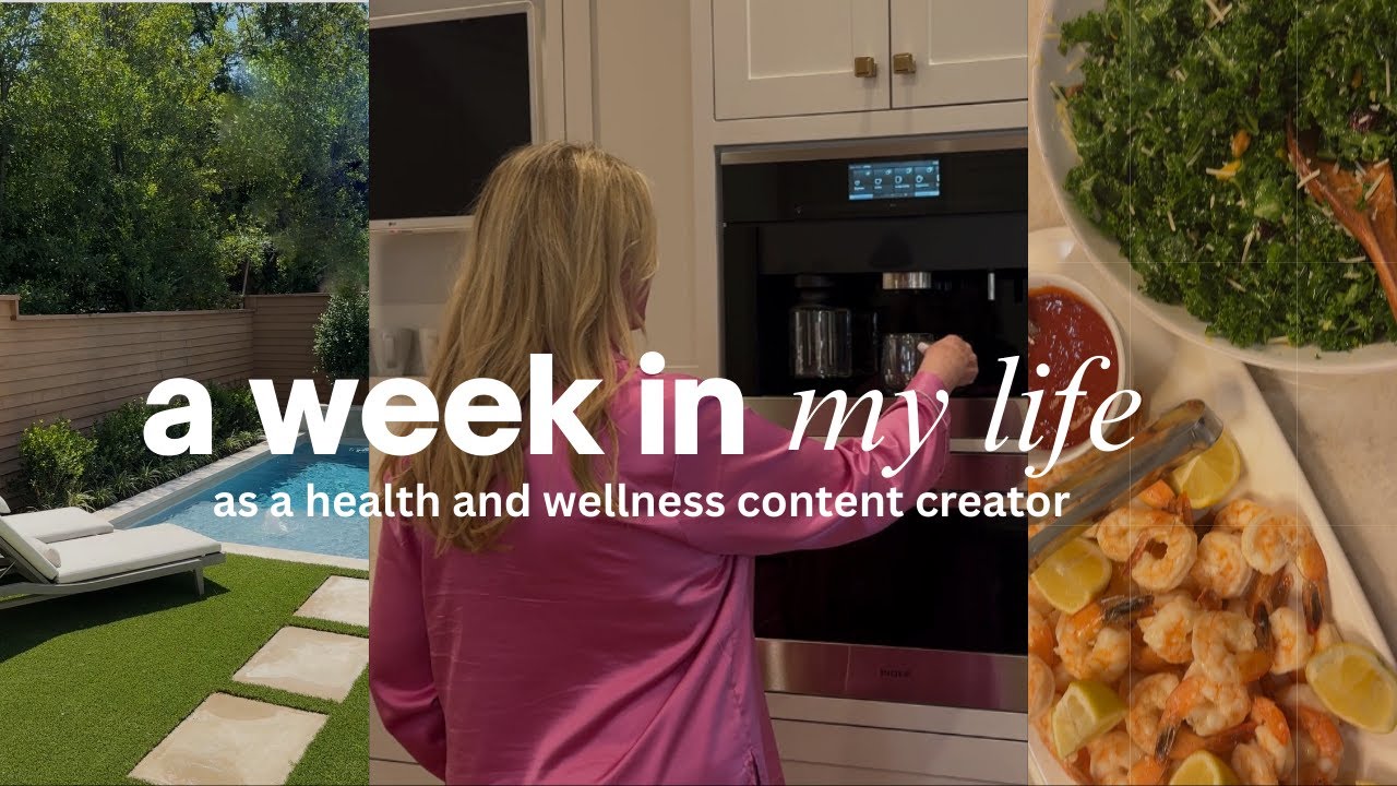 A WEEK IN MY LIFE | AS A WELLNESS CONTENT CREATOR 