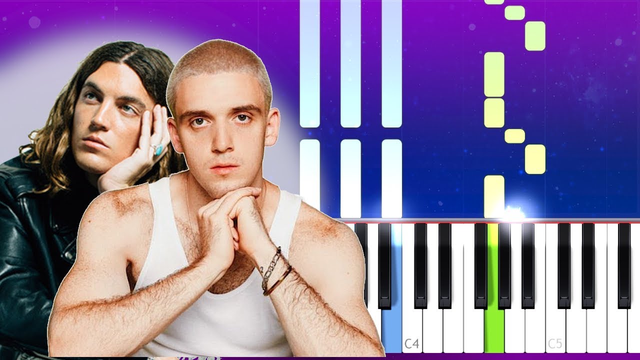 Lauv & LANY - Mean It (Piano tutorial)