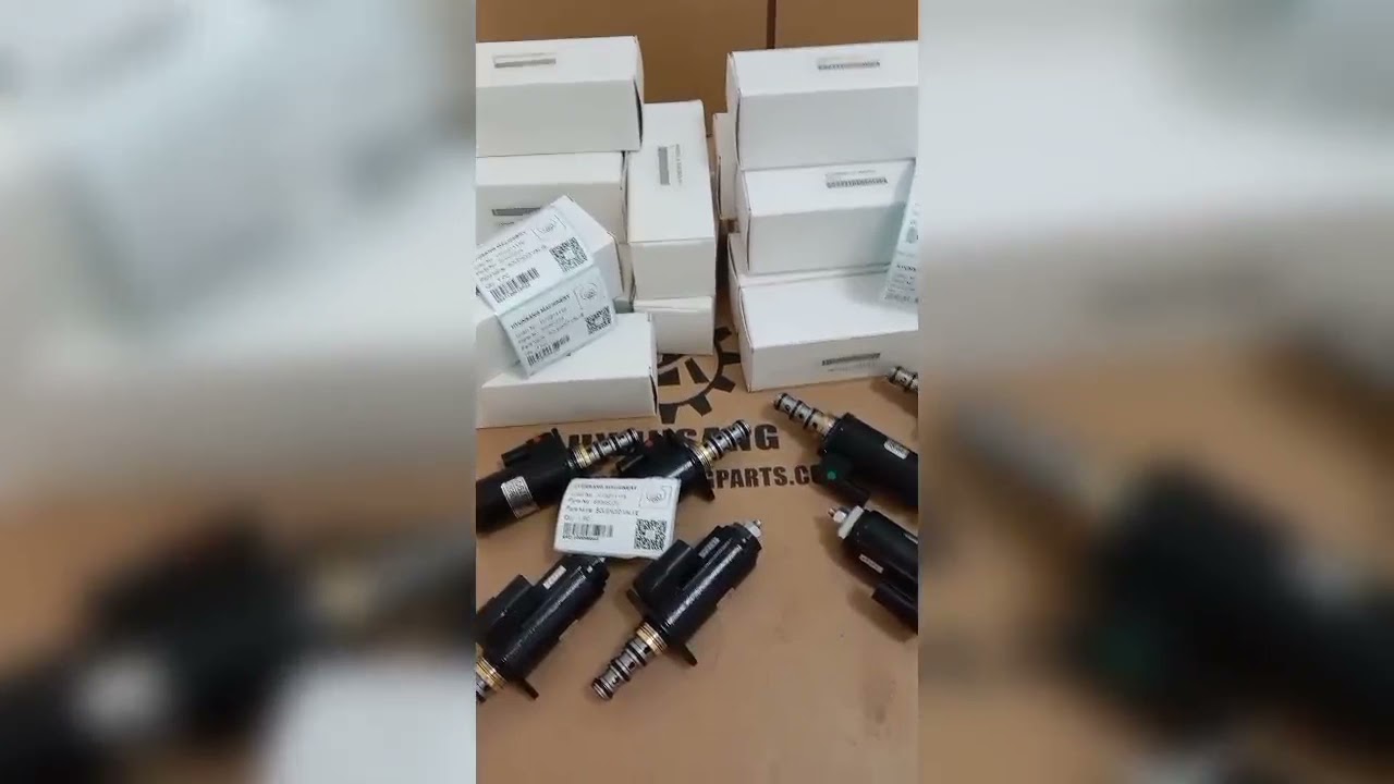 Electrical Automatic Excavator Solenoid For KMX15 Online Support