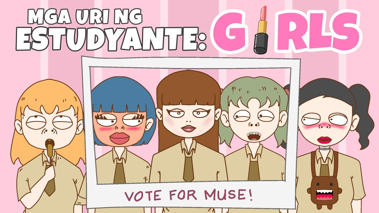 MGA URI NG ESTUDYANTE 3: GIRLS | JayToons Pinoy Animation