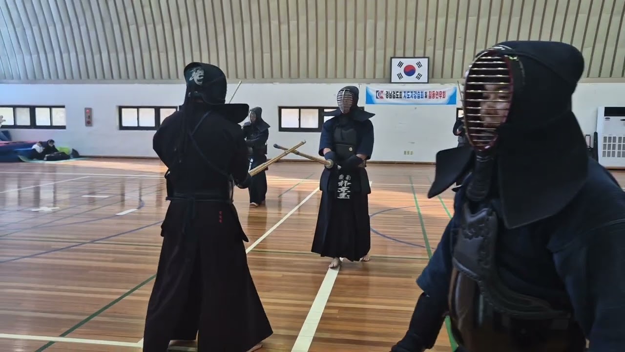 8단 박경옥 선생님 #교검#김해검도#경남검도회#합동연습