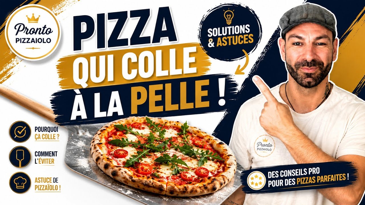 Comment mettre ma pizza sur la pelle ? Pourquoi colle t'elle ?🍕🔥Astuce de pizzaiolo !