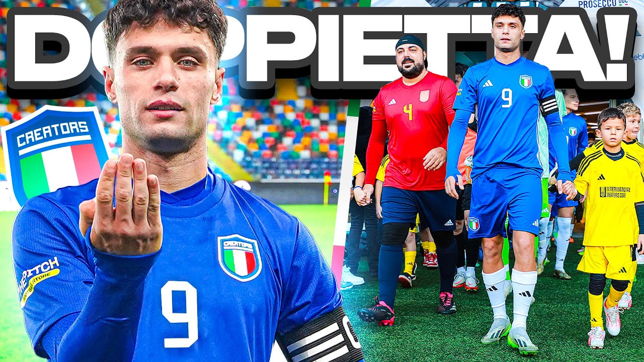 ⚽⚽ DOPPIETTA da CAPITANO nello STADIO DELL'UDINESE!  🇮🇹🏟