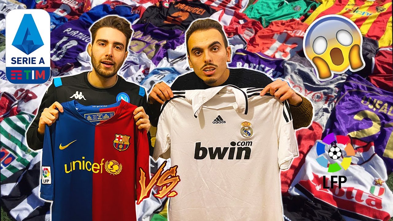 LA NOSTRA COLLEZIONE DI MAGLIE DA CALCIO PT.2 [GERMANIA, ITALIA E SPAGNA]