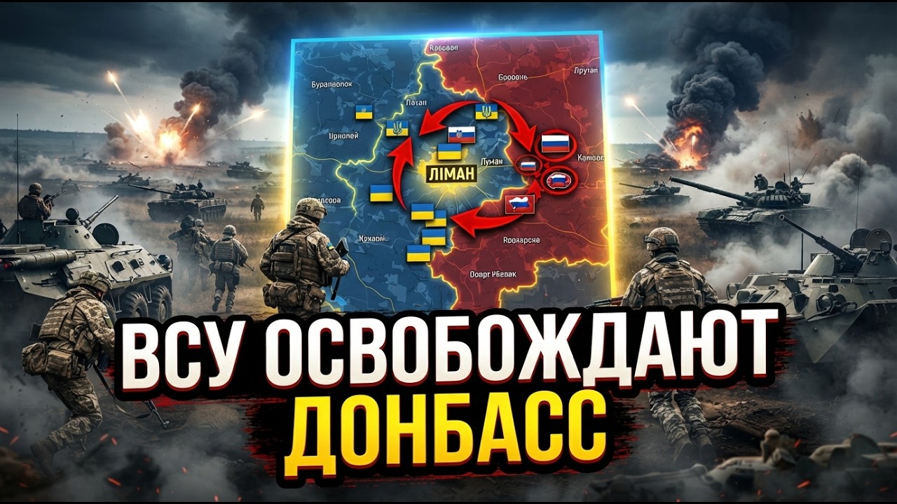Донбасс ВОЗВРАЩАЕТСЯ Украине! Войска Путина ПОПАЛИ В ОКРУЖЕНИЕ под Лиманом. ВСУ начали ОСВОБОЖДЕНИЕ