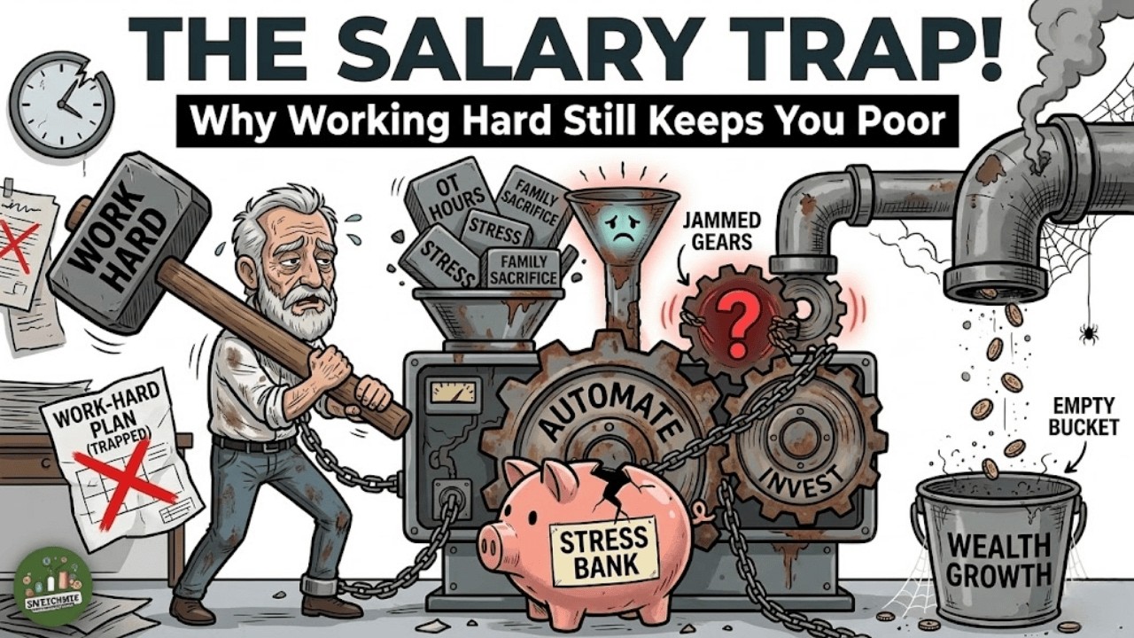 The Salary Trap Explained &mdash; Why Working Hard Still Keeps You Poor