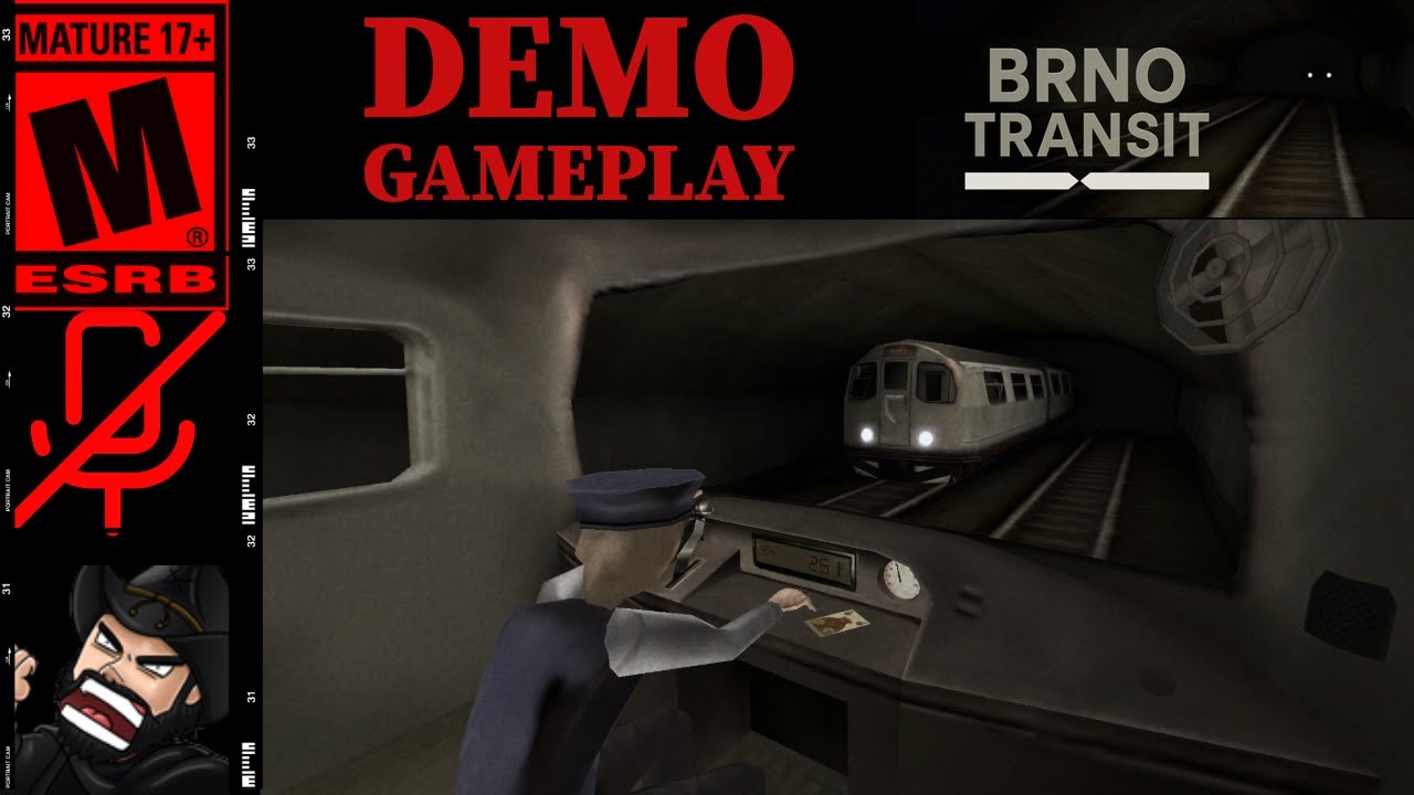 BRNO TRANSIT by Spytihněv - Full Demo (NO Commentary) Trapped Metro Driver Horror - Dev of HROT 2025