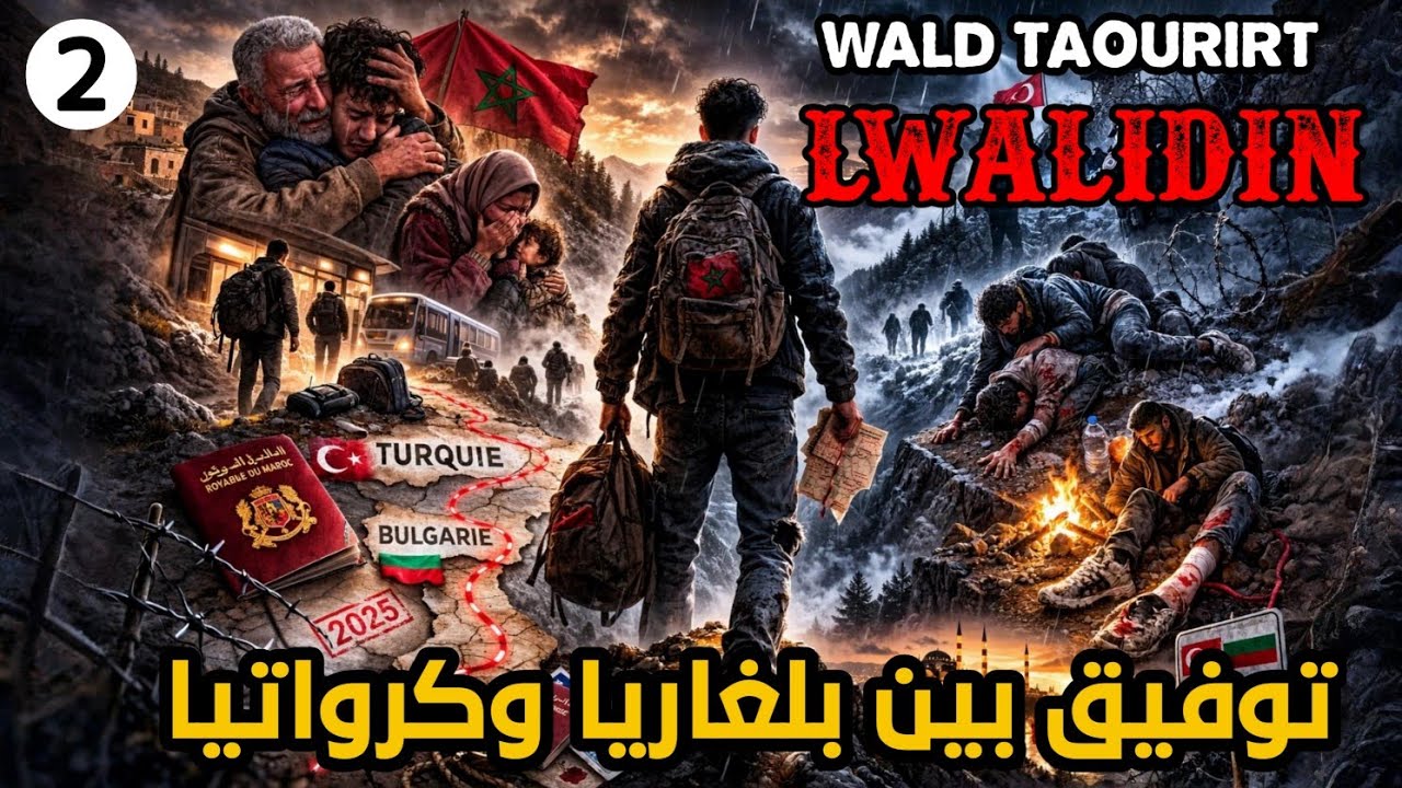 قصة توفيق ولد تاوريرت (2) - بلغاريا معاناة وكرواتيا معاناة أخرى💔