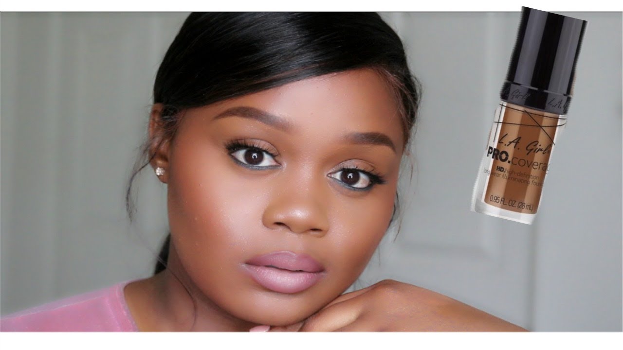 LA Girl Pro Coverage Foundation | Review & Full Face Demo