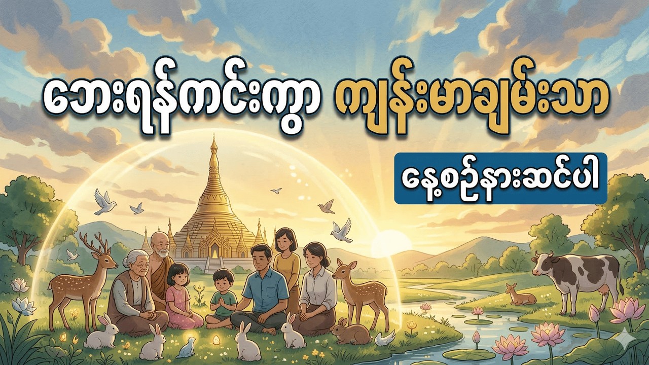 ခုနစ်ရက်သားသမီးများ ကျန်းမာချမ်းသာစေမည့် မေတ္တာပို့