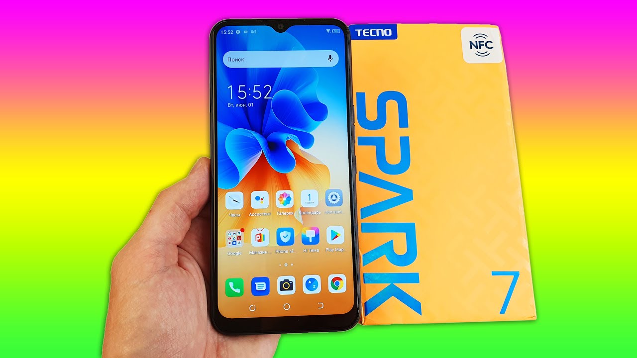 TECNO SPARK 7 - ОДИН ИЗ ЛУЧШИХ БЮДЖЕТНЫХ СМАРТФОНОВ!