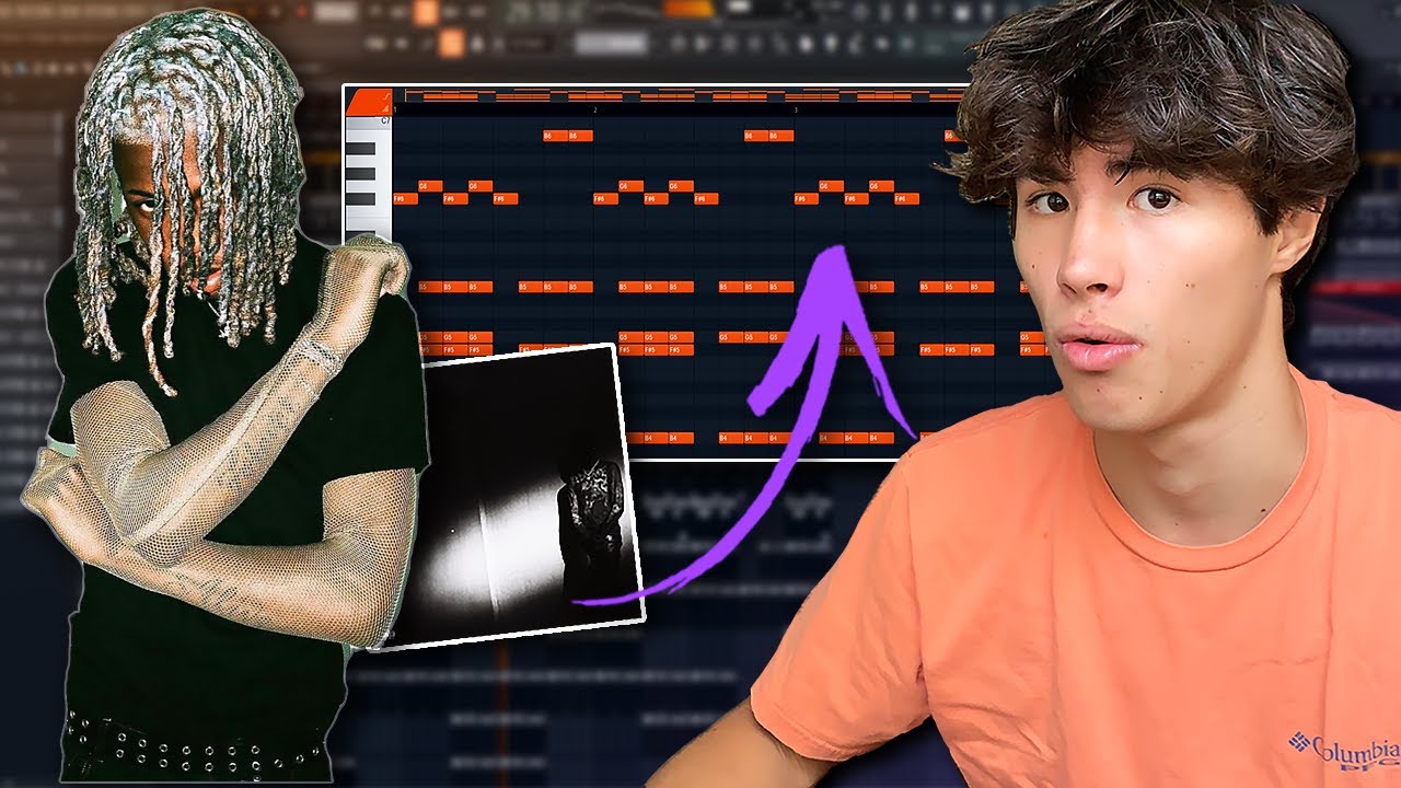 Making A DARK Beat for Destroy Lonely | FL Studio