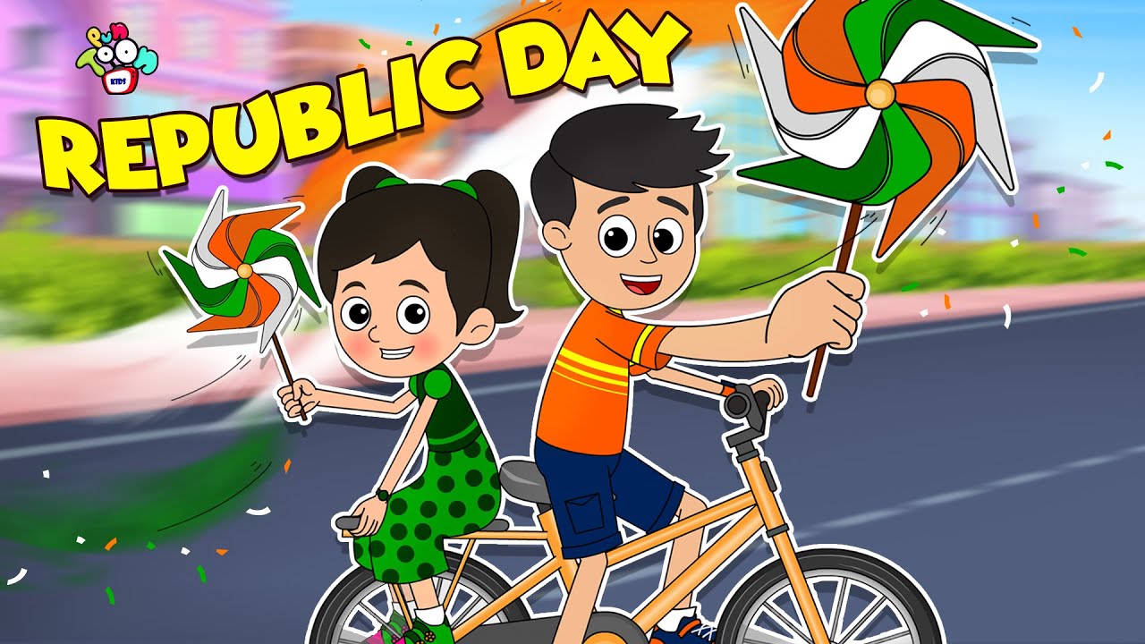 गट्टू चिंकी का Republic Day | Republic Day Game | Moral Story | Cartoon | PunToon Kids Hindi
