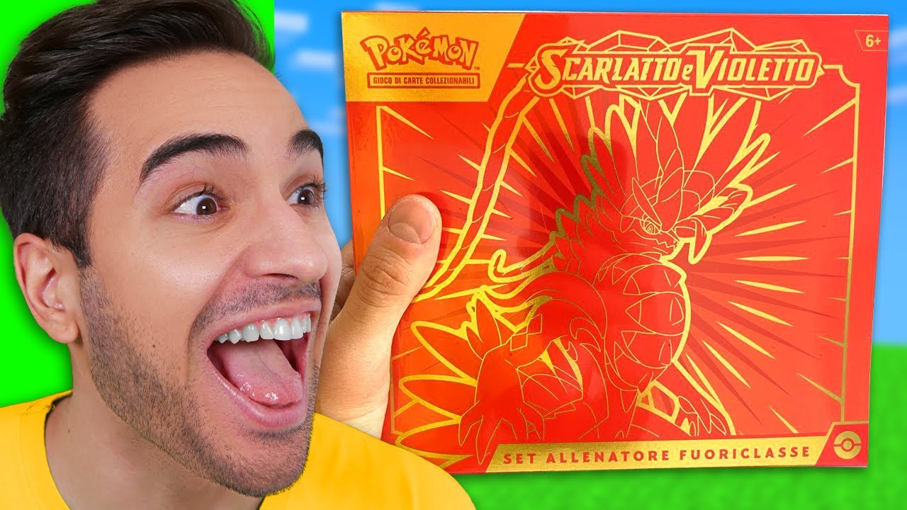APRO IL NUOVO SET ALLENATORE DI SCARLATTO E VIOLETTO KORAIDON DI POKEMON!!