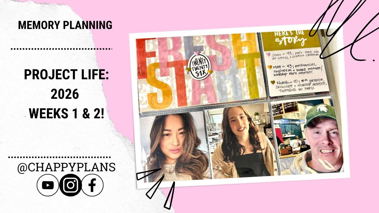 PROJECT LIFE 2026 | WEEKS 1 & 2!