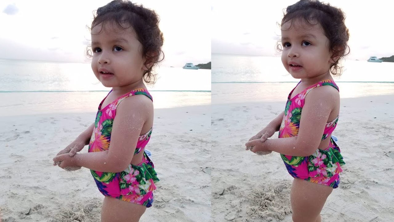 MS DHONI Daughter Ziva Dhoni cute Video