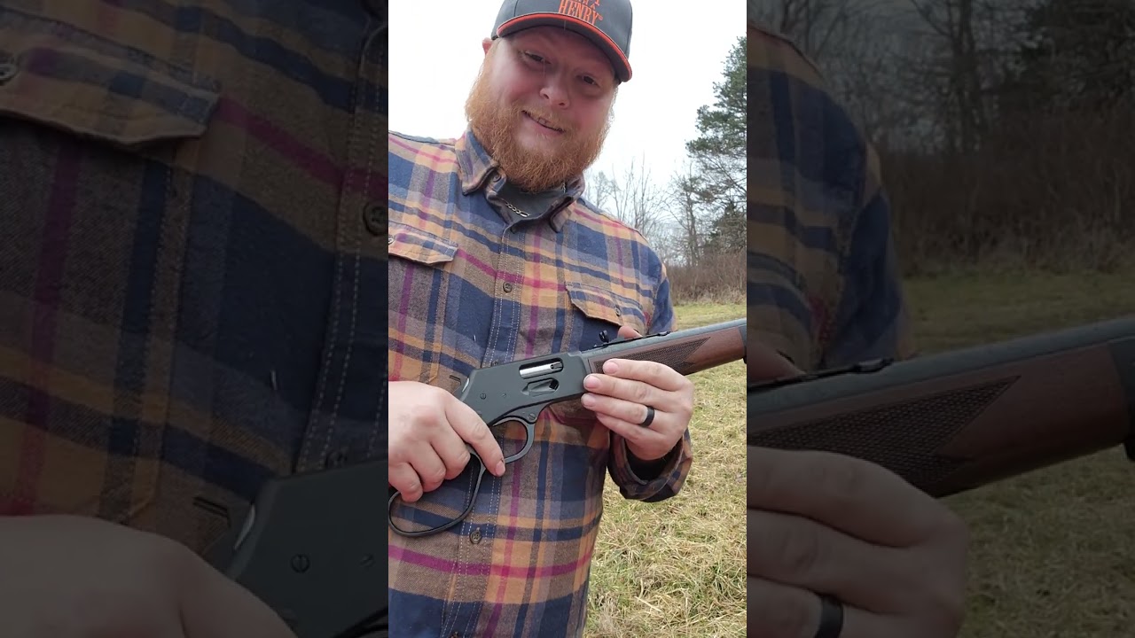 Henry 44 mag!  My new Henry. first impressions, first shots!