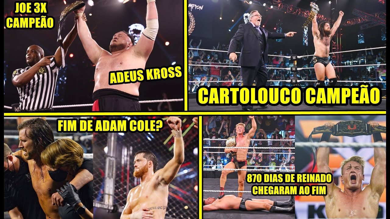 FIM DE V&Aacute;RIAS 'ERAS' NO NXT - TAKEOVER 36 - AN&Aacute;LISE GERAL