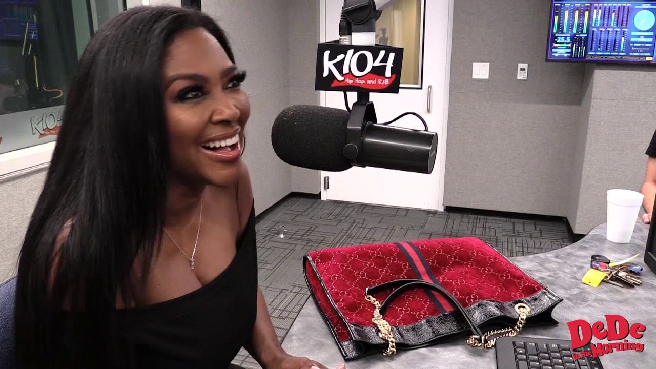 Kenya Moore In Studio With DeDe In The Morning