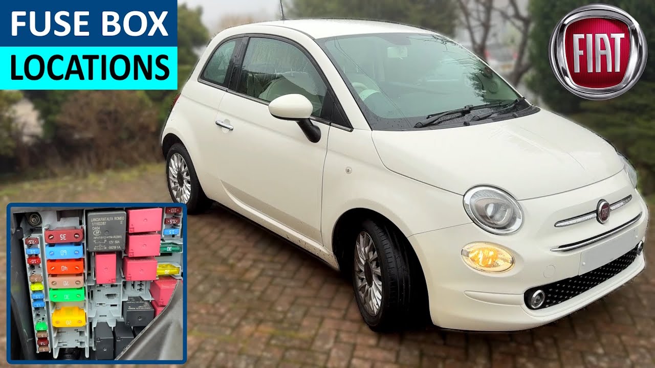 Fiat 500 Fuse Box Locations and How to test fuses on Fiat 500