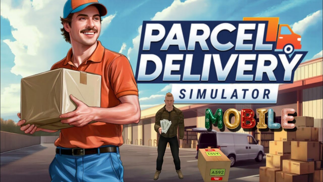 PARCEL DELIVERY SIMULATOR 3D MOBILE GAMEPLAY FULL WALKTHROUGH (ANDROID & IOS)