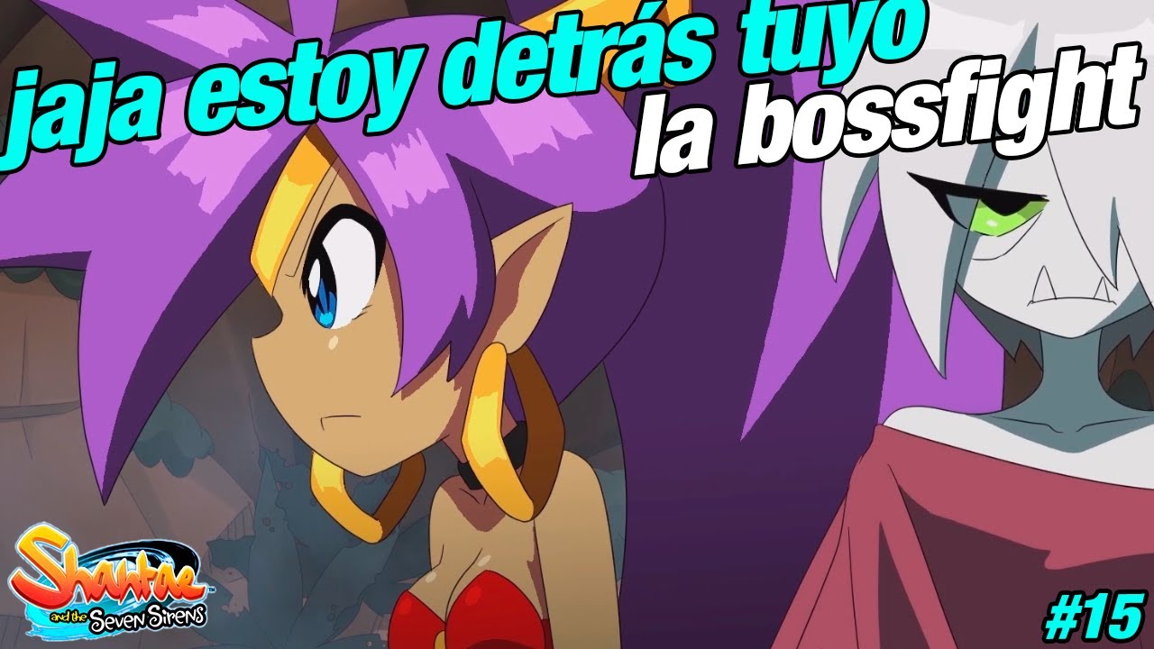 Batalla &eacute;pica contra la ninfa del pescado - Shantae and the Seven Sirens #15