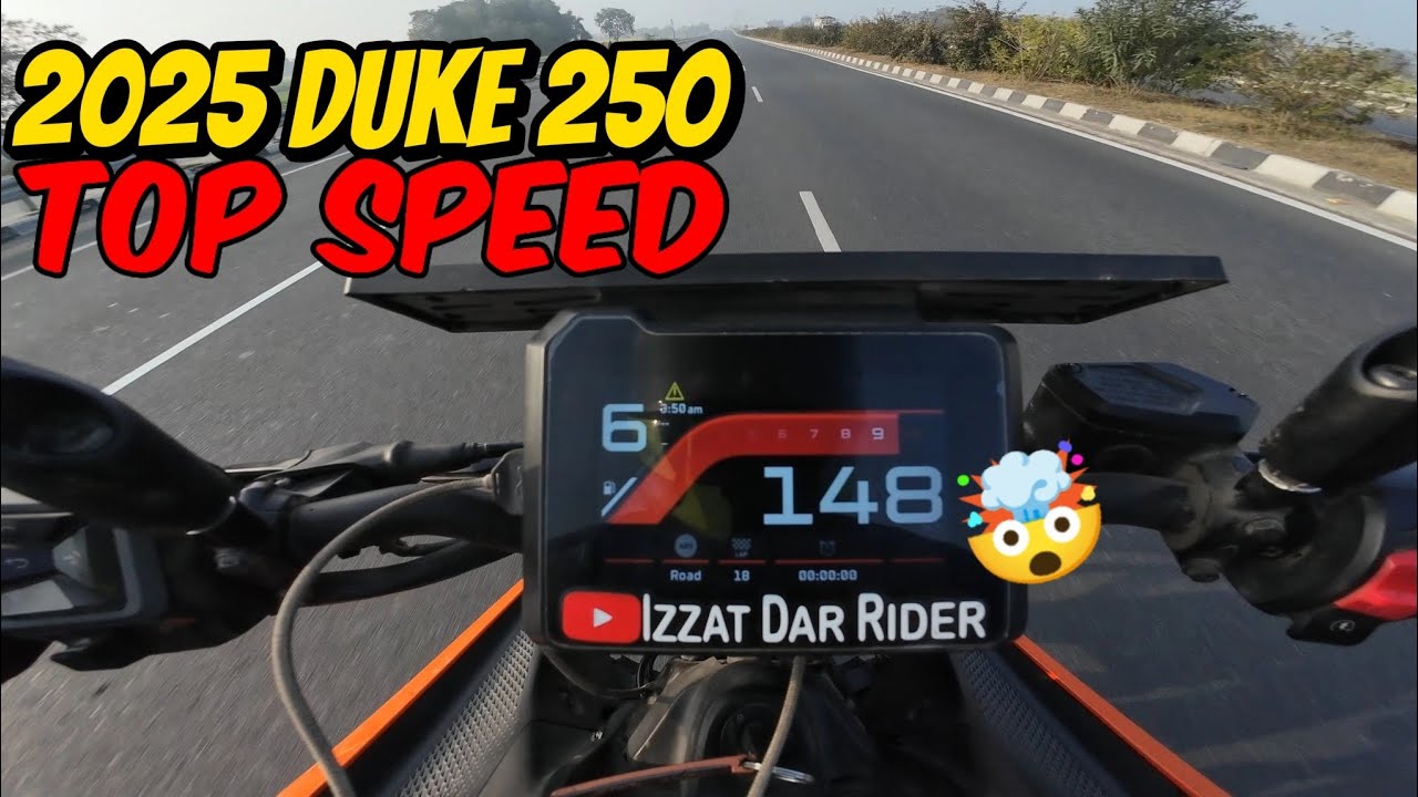 Ktm 2025 Duke 250🔥 top speed 💥🤯 