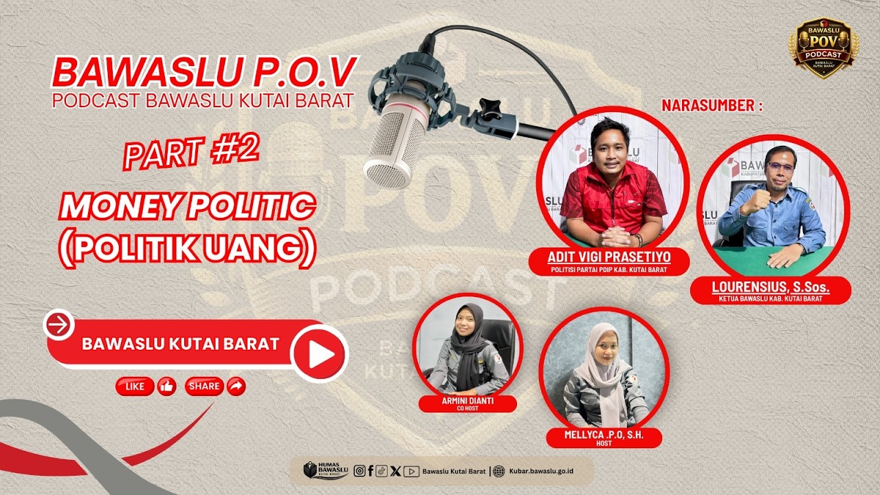 Bawaslu POV Part #2: Dilema Politik Uang di Mata Partai Politik