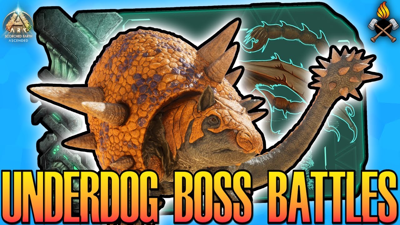 Doedicurus vs. The Manticore! [Underdog Boss Battles! - Scorched Earth Series]