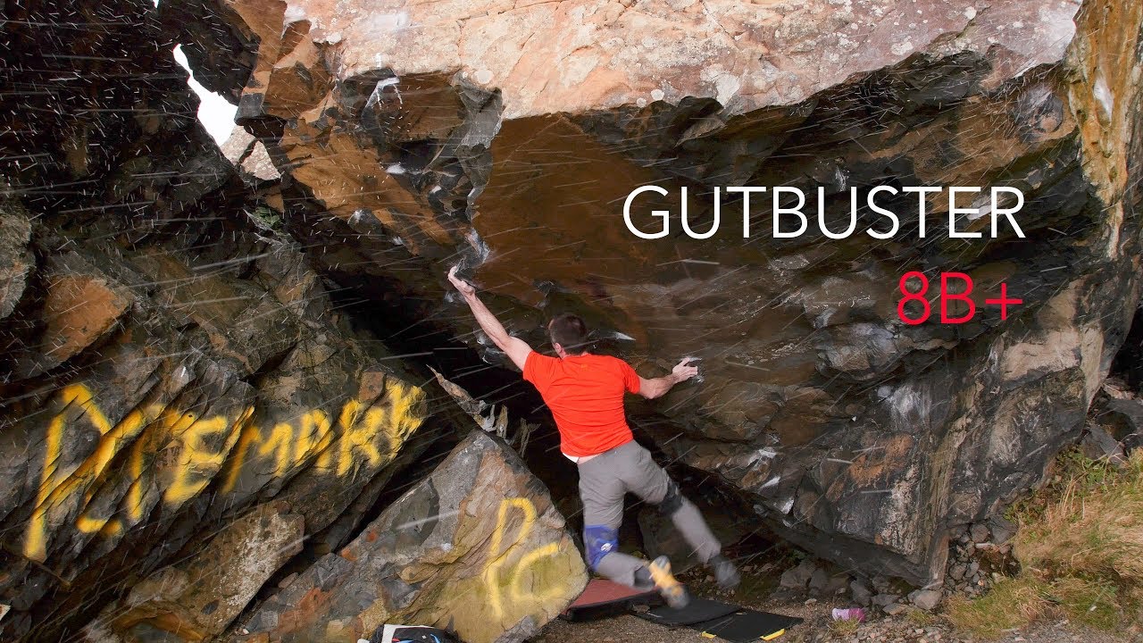 Gutbuster 8B+ Dave Macleod