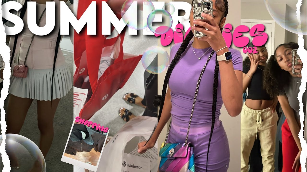 SUMMER DIARIES 002 !! Lululemon, mini maintenance, hair, Sunday reset ♡