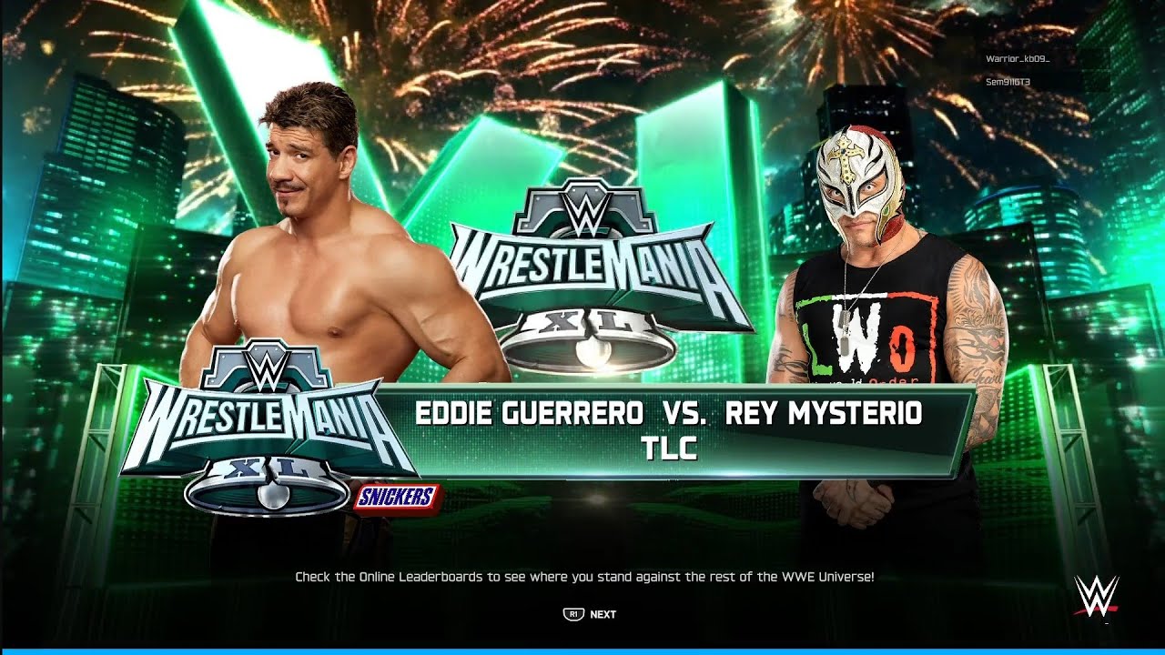 WWE 2K25 REY MYSTERIO VS EDDIE GUERRERO CUSTODY OF DOMINIK