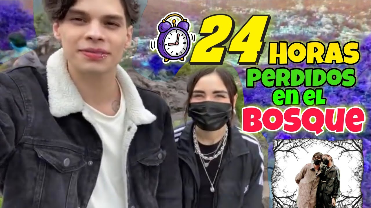 24 Horas Perdidos en el Bosque con Jean y Darian Rojas ⏲️🏞️