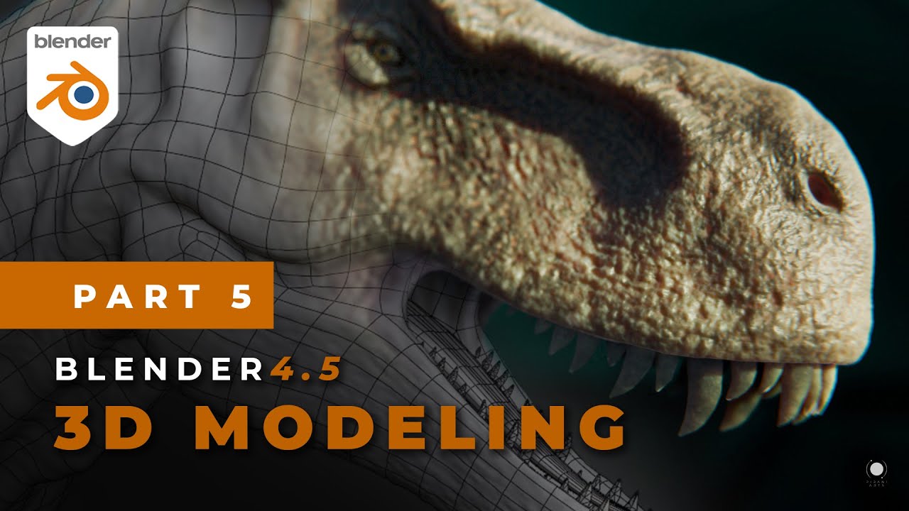 Полный курс Blender 4.5, часть 5 — 3D-моделирование