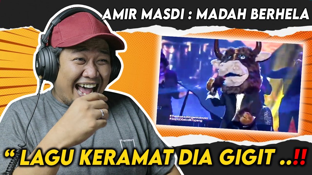 GILERRR 😲 EPIC BANGET ❗️ MADAH BERHELAH | SELADANG | AMIR MASDI  | REACTION