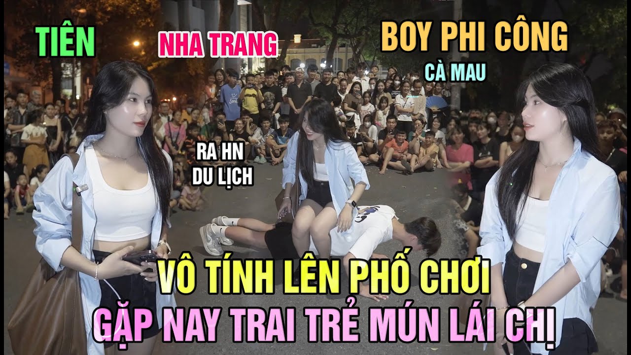 Gái xinh Nha Trang bay ra HN chơi ghép đôi gặp ngay 