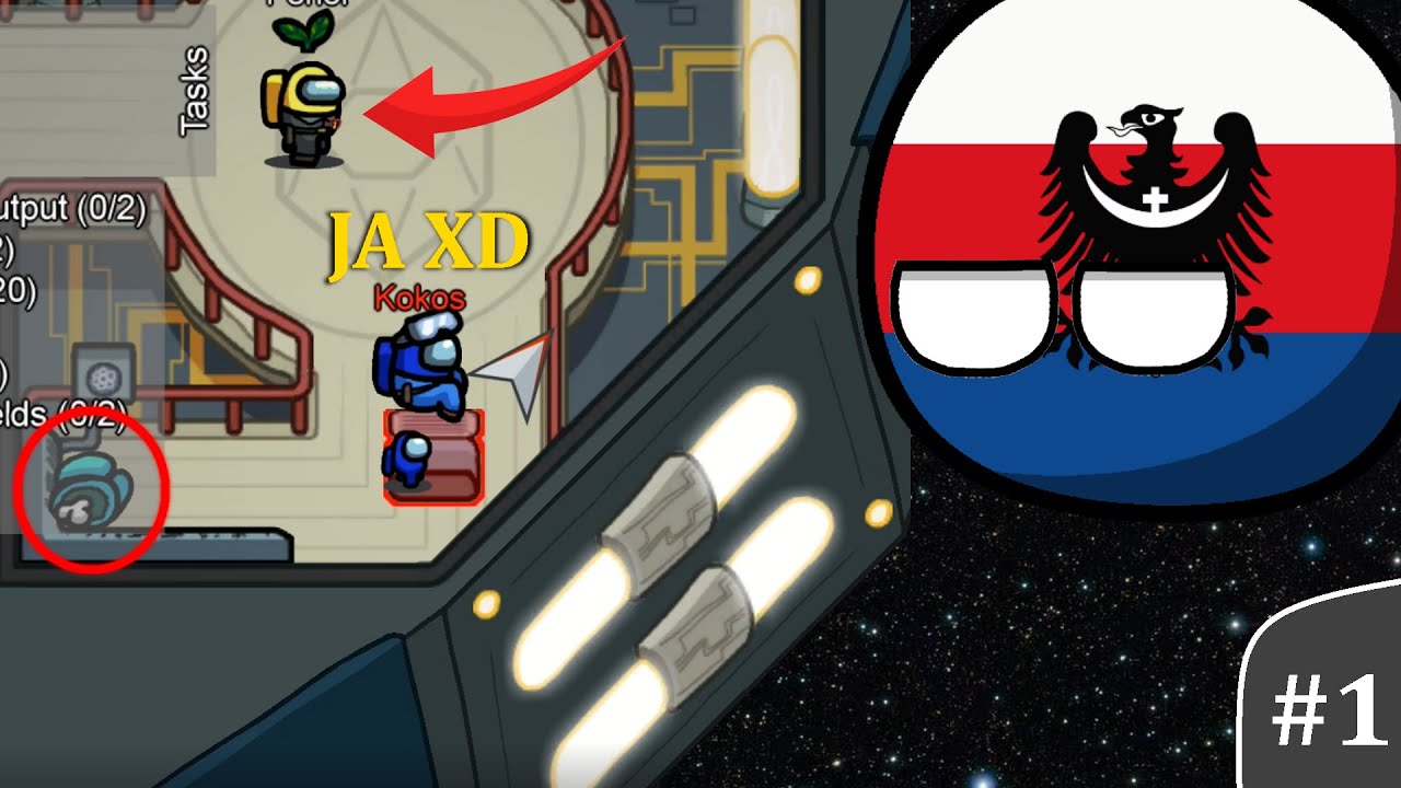 PRZYŁAPAŁ MNIE NA GORĄCYM UCZYNKU! | Among Us PL [#1]