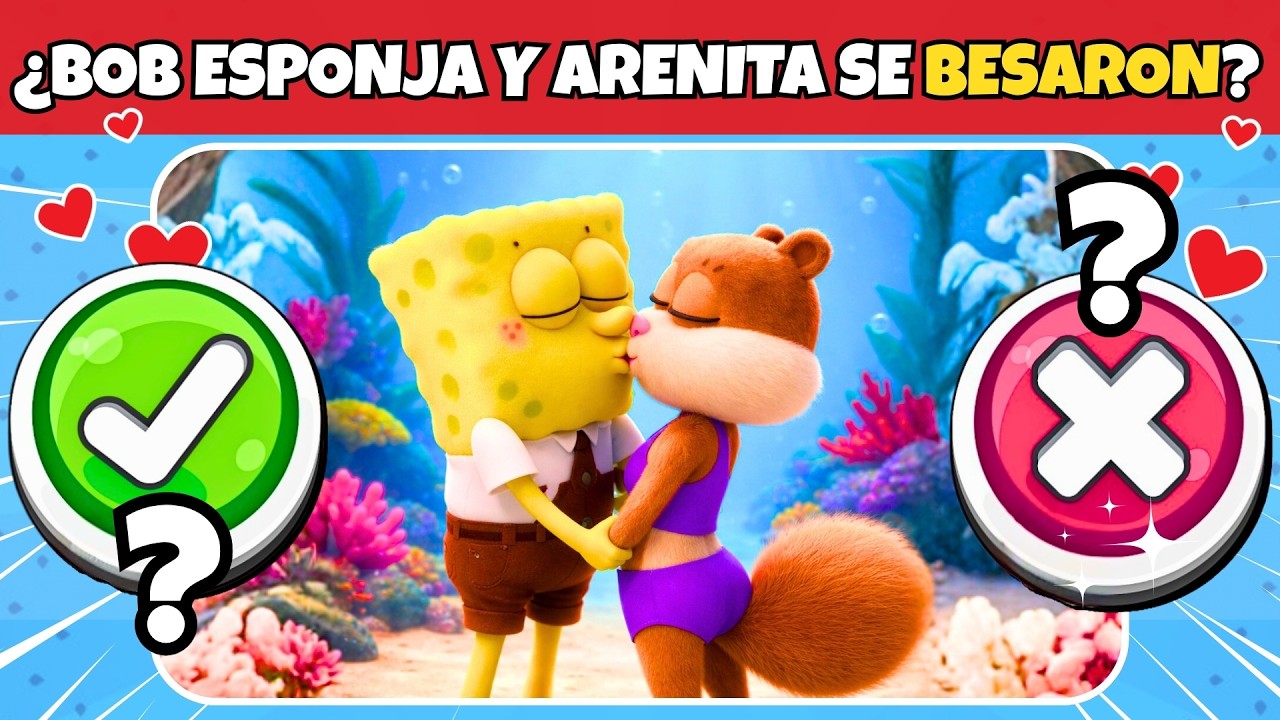 🧽🌊 30 MEGA DESAFÍOS DE BOB ESPONJA | ¡solo el 3% acierta todo! #trivia