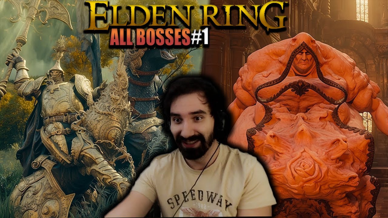 AWIĘC POSTANOWIŁEM POKONAĆ WSZYSTKIE BOSSY ZANIM WYJDZIE DLC... | ELDEN RING - ALL BOSSES #1