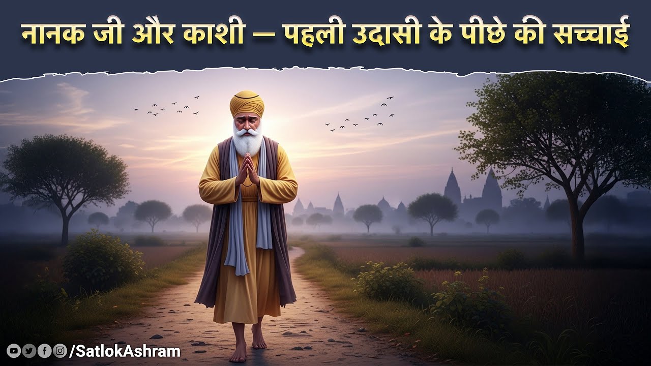 नानक जी और काशी — पहली उदासी के पीछे की सच्चाई | Sant Rampal Ji Satsang | SATLOK ASHRAM