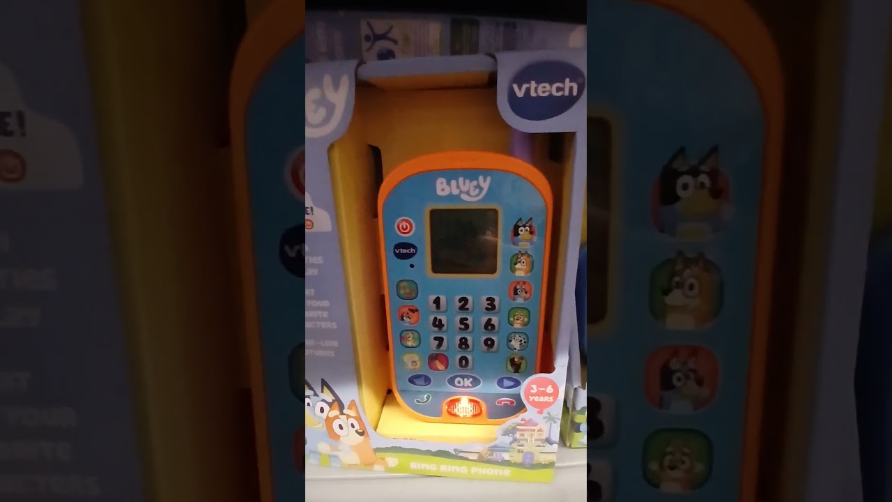 Bluey learning phone 