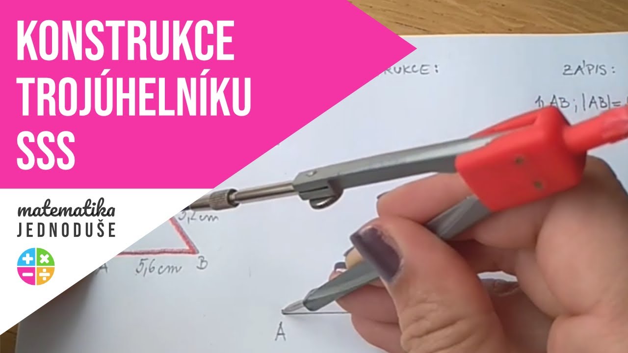 Konstrukce trojúhelníku sss