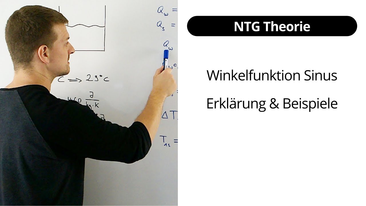 NTG Theorie - Winkelfunktion Sinus, Erklärung & Beispiele