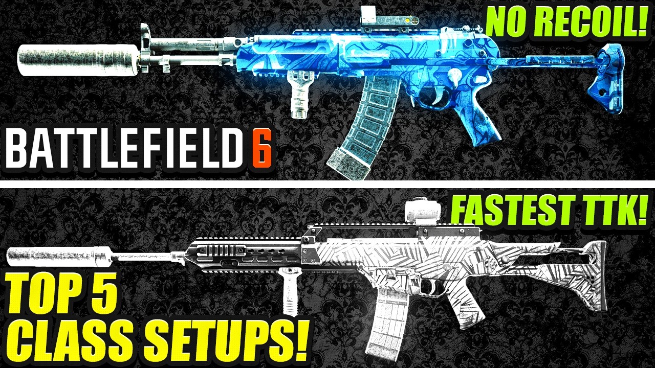 Battlefield 6: New Top 5 Meta Loadouts in SEASON 2! (BF6 Best Guns) BF6 Best Class Setups