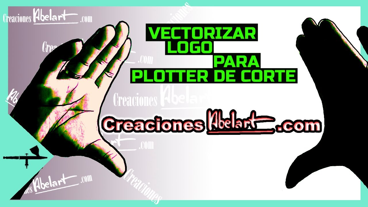 😲 𝐕𝐄𝐂𝐓𝐎𝐑𝐈𝐙𝐀𝐑 logo para ✂️ cortar en 𝐏𝐋𝐎𝐓𝐓𝐄𝐑 𝐃𝐄 𝐂𝐎𝐑𝐓𝐄 de vinilo ✂️ *** Muy FÁCIL *** 😲